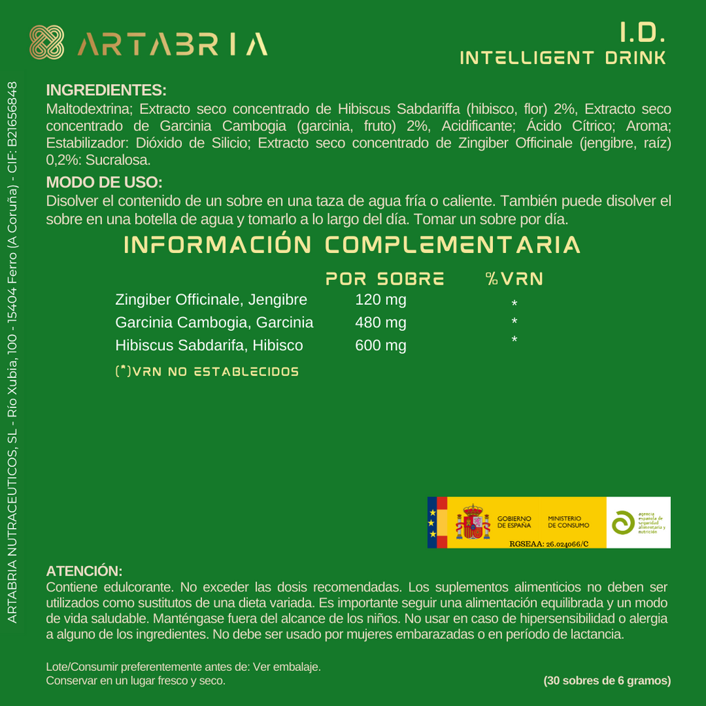 I.D. BEBIDA INTELIGENTE