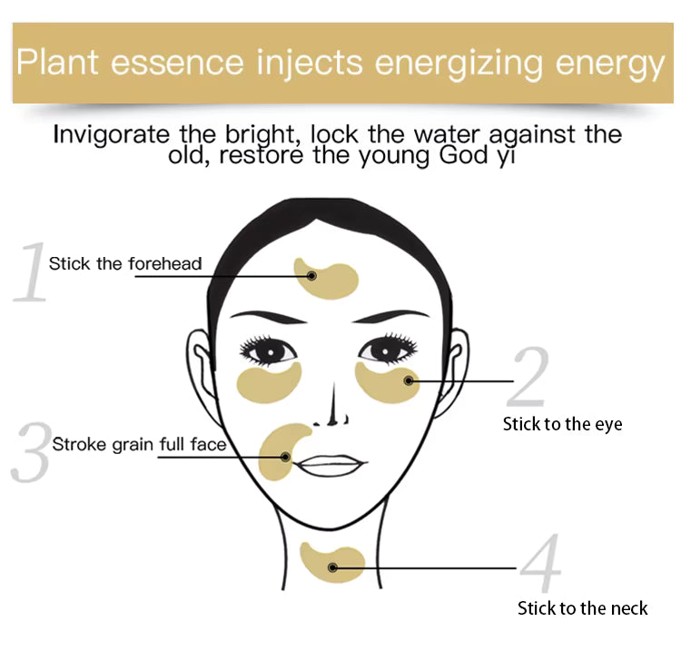 Parches de Gel para Ojos con Colágeno | Reduce Ojeras e Hinchazón