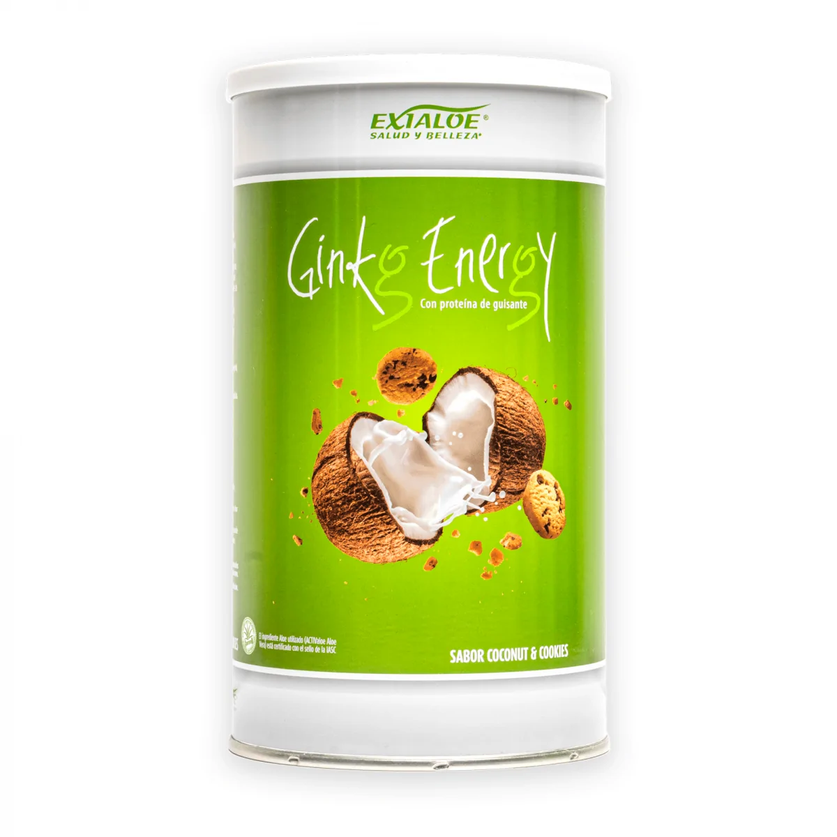 Ginkg Energy sabor Coco  Sabor coco & cookies.