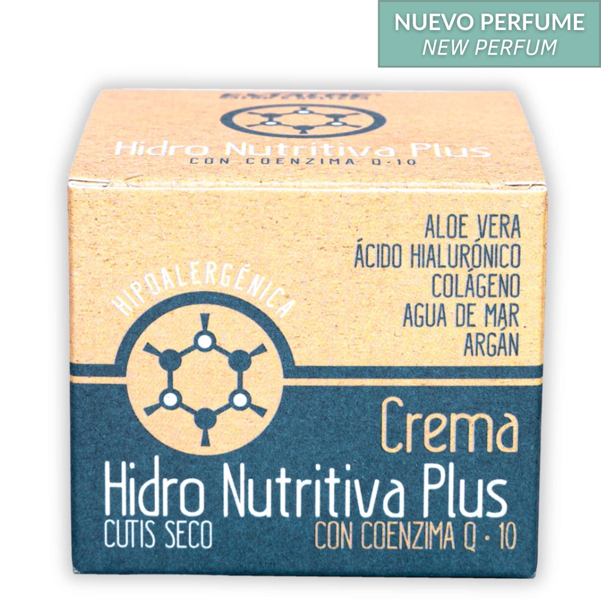 Crema Hidro-Nutritiva Plus con Coenzima Q10