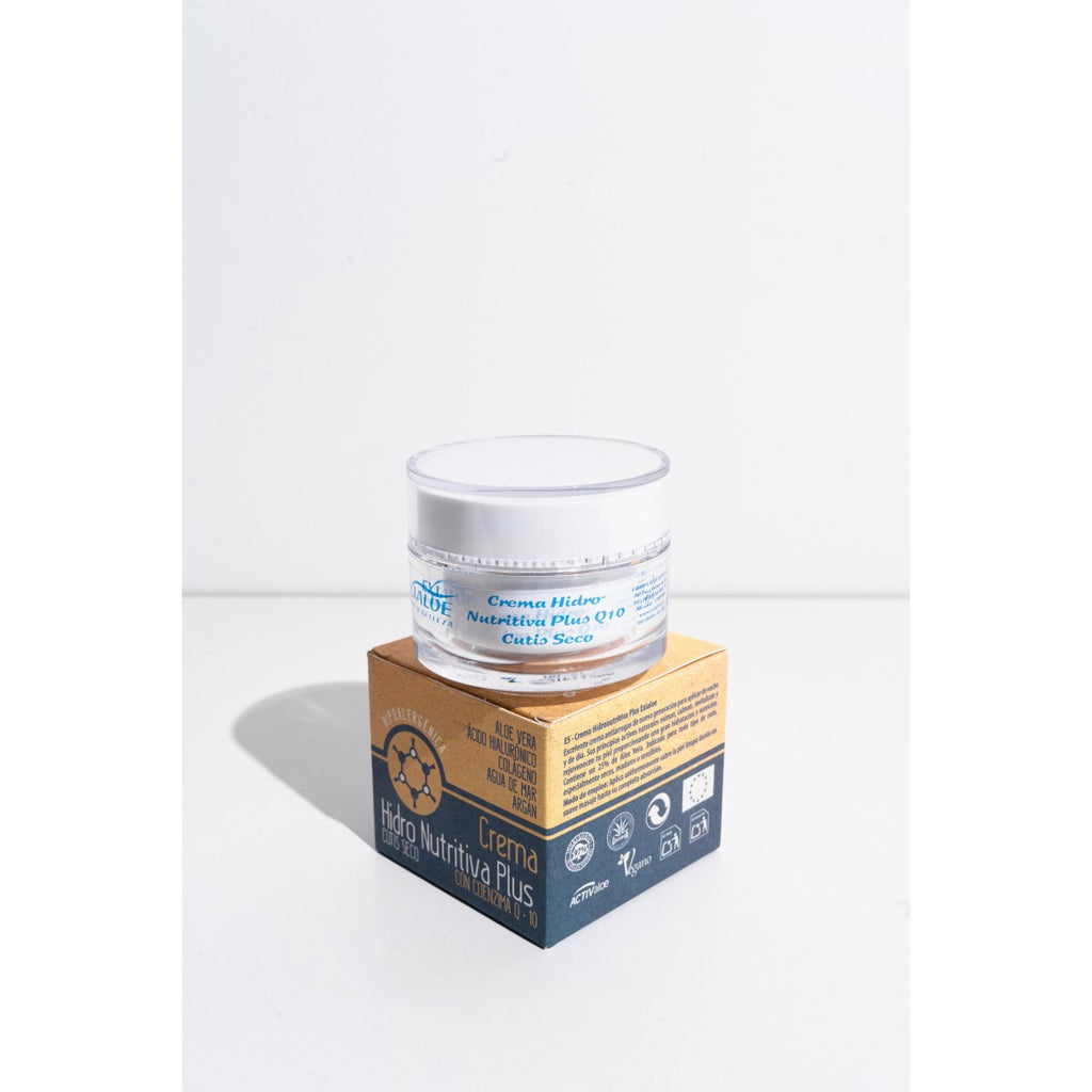 Crema Hidro-Nutritiva Plus con Coenzima Q10