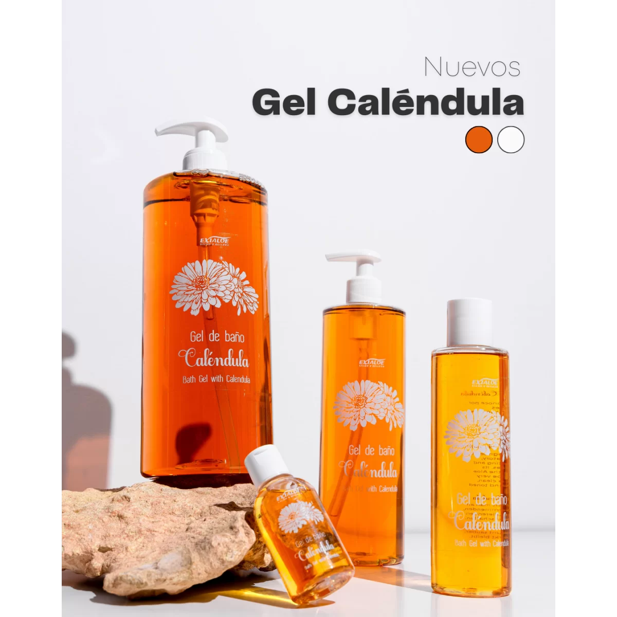 Gel de Baño con Caléndula