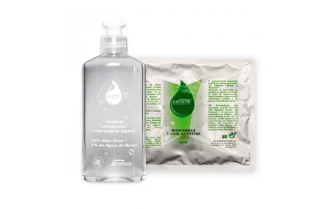 Mascarilla facial antiedad + Tónico